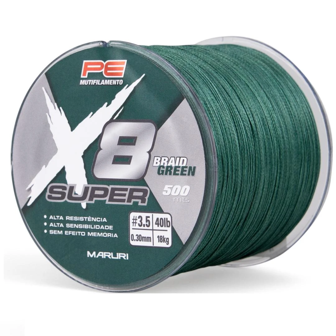 MULT X8 - 500m VERDE - X8 SUPER GREEN