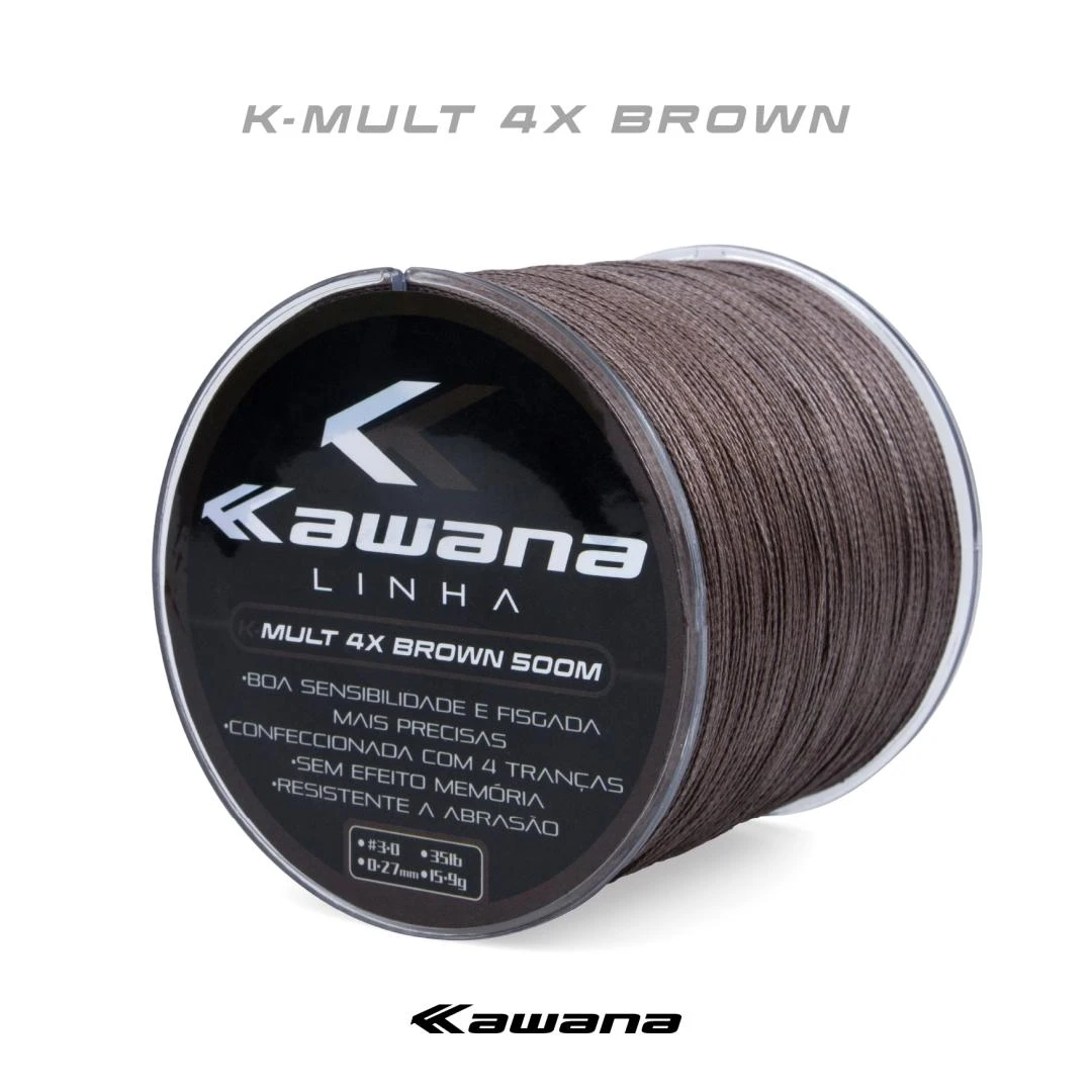 Linha Mult KWN 4X BROW 500m $5,50