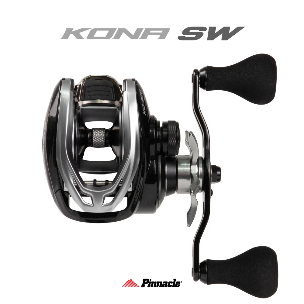 Carretilha KONA BG-300 SW - PINNACLE - Toda INOX