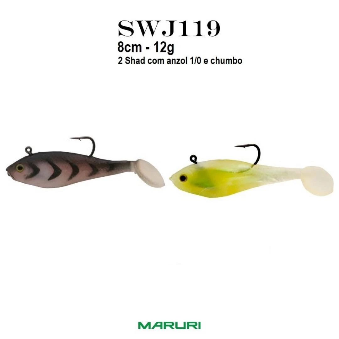 isca Soft SWJ119 com 8cm - 12g < OFERTA DE 1.65 = 0.70 >