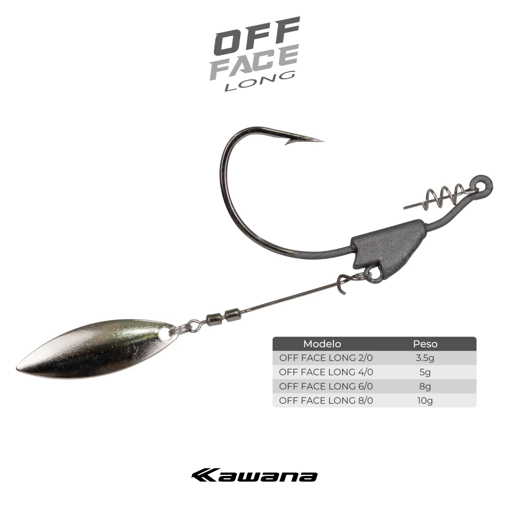 Isca KW Off FACE Long - Varejo U$ 2,27