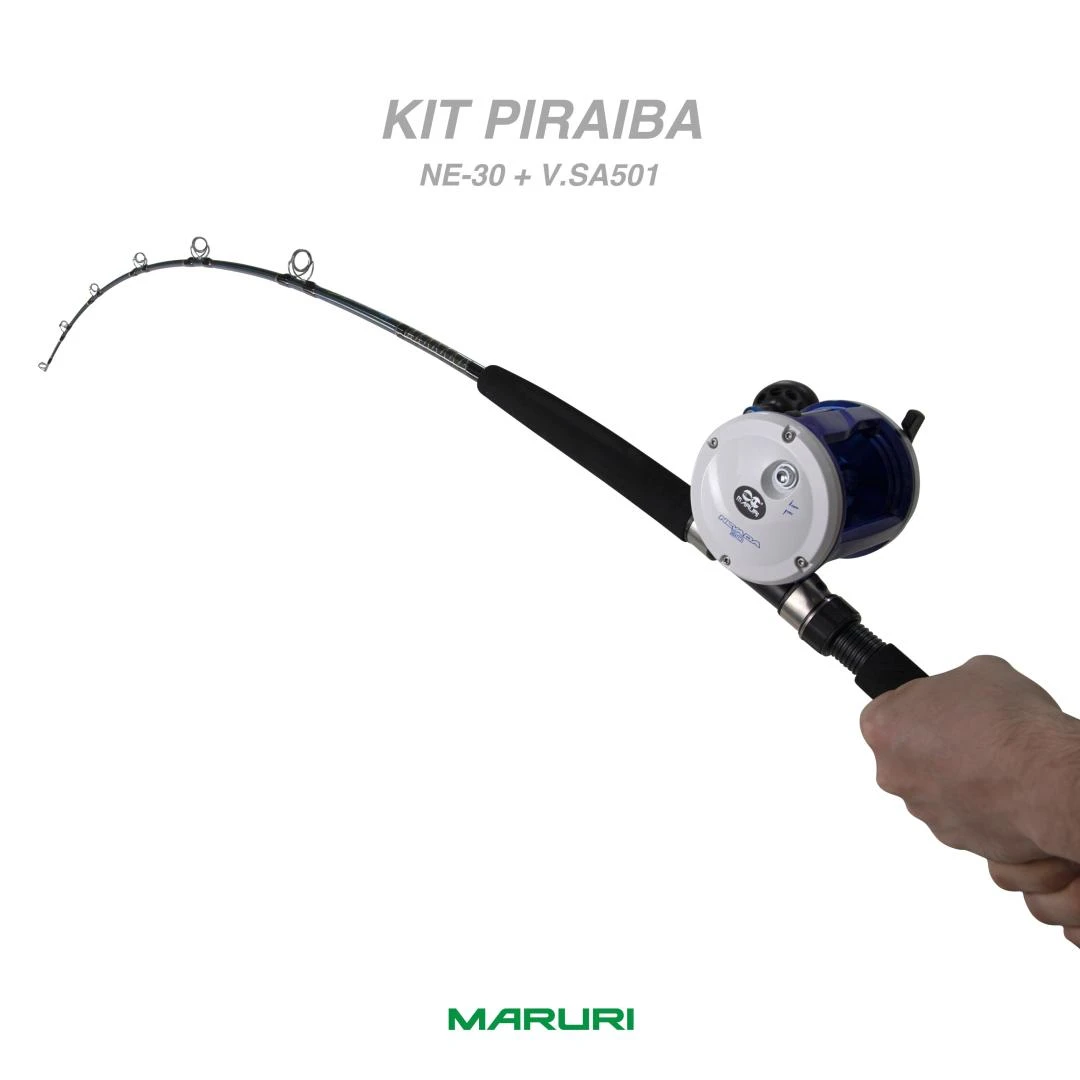 Kit PIRAÍBA NE-30 + Vara DE: 60 POR 40,00