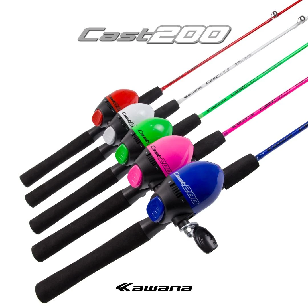 KIT Spincast CAST 200 + Vara 1.35m 10lb